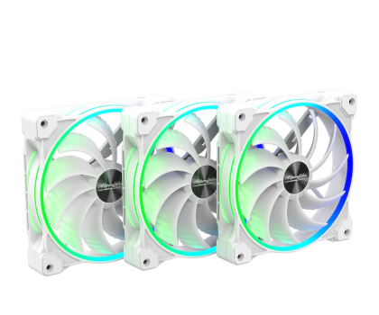 Wentylator do komputera Alpenfohn Wing Boost 3 ARGB White Triple Pack 3x140mm 84000000171